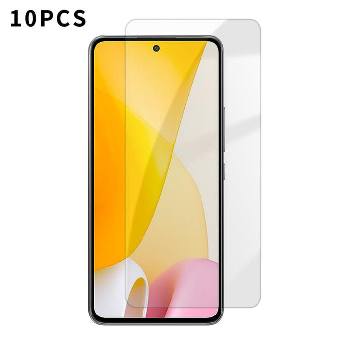 Kalebol 10 unidades de protector de pantalla de vidrio templado HD antihuellas, de aluminio de alta calidad, con protección semitransparente., For Xiaomi Poco C81 Pro 4G, For Xiaomi 17T 5G, For Xiaomi 17 Ultra, For Xiaomi 17 Pro Max, For Xiaomi 17 Pro ...