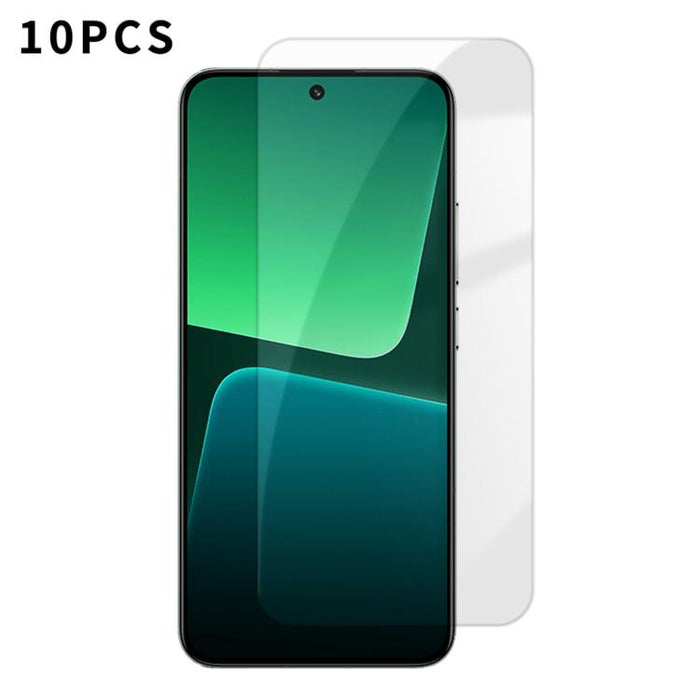 Kalebol 10 unidades de protector de pantalla de vidrio templado HD antihuellas, de aluminio de alta calidad, con protección semitransparente., For Xiaomi Poco C81 Pro 4G, For Xiaomi 17T 5G, For Xiaomi 17 Ultra, For Xiaomi 17 Pro Max, For Xiaomi 17 Pro ...