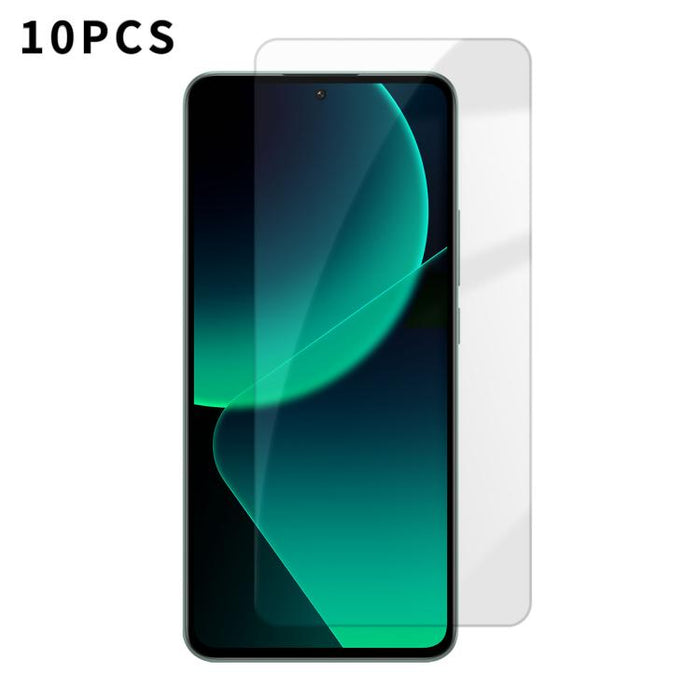 Kalebol 10 unidades de protector de pantalla de vidrio templado HD antihuellas, de aluminio de alta calidad, con protección semitransparente., For Xiaomi Poco C81 Pro 4G, For Xiaomi 17T 5G, For Xiaomi 17 Ultra, For Xiaomi 17 Pro Max, For Xiaomi 17 Pro ...