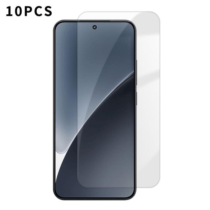 Kalebol 10 unidades de protector de pantalla de vidrio templado HD antihuellas, de aluminio de alta calidad, con protección semitransparente., For Xiaomi Poco C81 Pro 4G, For Xiaomi 17T 5G, For Xiaomi 17 Ultra, For Xiaomi 17 Pro Max, For Xiaomi 17 Pro ...