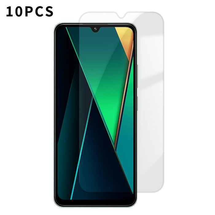 Kalebol 10 unidades de protector de pantalla de vidrio templado HD antihuellas, de aluminio de alta calidad, con protección semitransparente., For Xiaomi Poco C81 Pro 4G, For Xiaomi 17T 5G, For Xiaomi 17 Ultra, For Xiaomi 17 Pro Max, For Xiaomi 17 Pro ...