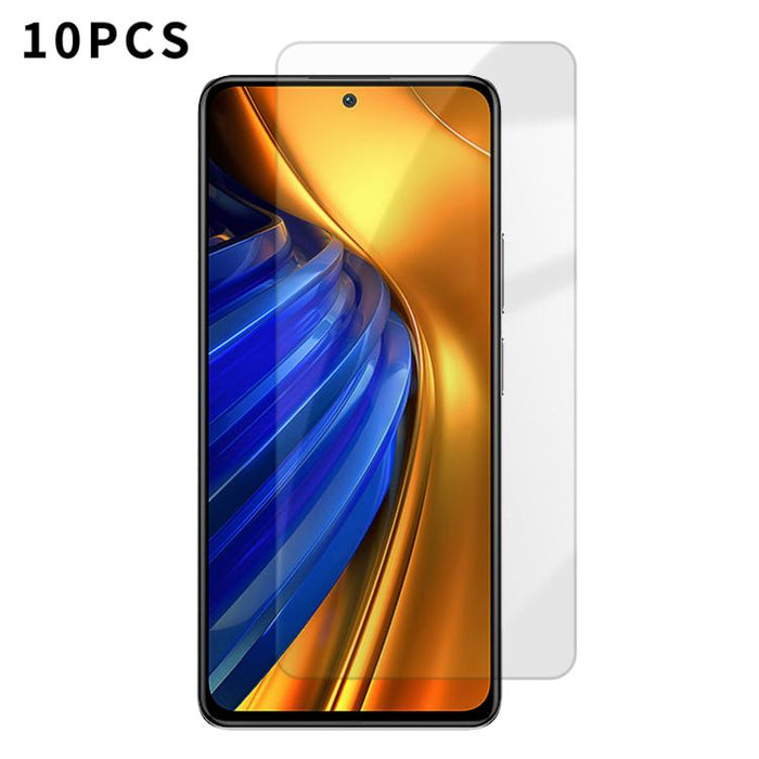 Kalebol 10 unidades de protector de pantalla de vidrio templado HD antihuellas, de aluminio de alta calidad, con protección semitransparente., For Xiaomi Poco C81 Pro 4G, For Xiaomi 17T 5G, For Xiaomi 17 Ultra, For Xiaomi 17 Pro Max, For Xiaomi 17 Pro ...