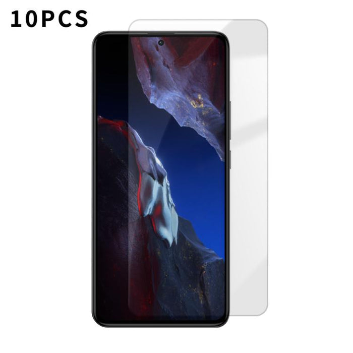 Kalebol 10 unidades de protector de pantalla de vidrio templado HD antihuellas, de aluminio de alta calidad, con protección semitransparente., For Xiaomi Poco C81 Pro 4G, For Xiaomi 17T 5G, For Xiaomi 17 Ultra, For Xiaomi 17 Pro Max, For Xiaomi 17 Pro ...
