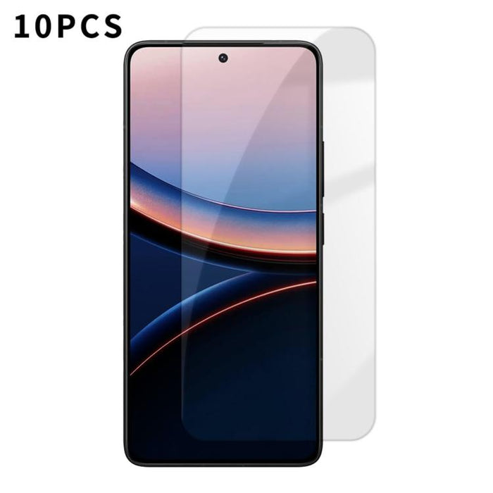 Kalebol 10 unidades de protector de pantalla de vidrio templado HD antihuellas, de aluminio de alta calidad, con protección semitransparente., For Xiaomi Poco C81 Pro 4G, For Xiaomi 17T 5G, For Xiaomi 17 Ultra, For Xiaomi 17 Pro Max, For Xiaomi 17 Pro ...