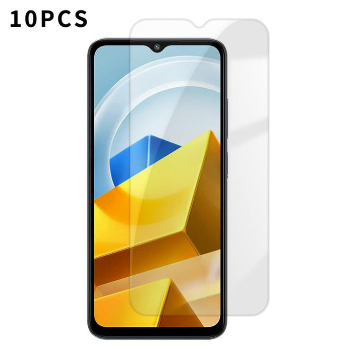Kalebol 10 unidades de protector de pantalla de vidrio templado HD antihuellas, de aluminio de alta calidad, con protección semitransparente., For Xiaomi Poco C81 Pro 4G, For Xiaomi 17T 5G, For Xiaomi 17 Ultra, For Xiaomi 17 Pro Max, For Xiaomi 17 Pro ...