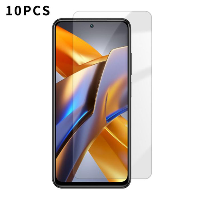 Kalebol 10 unidades de protector de pantalla de vidrio templado HD antihuellas, de aluminio de alta calidad, con protección semitransparente., For Xiaomi Poco C81 Pro 4G, For Xiaomi 17T 5G, For Xiaomi 17 Ultra, For Xiaomi 17 Pro Max, For Xiaomi 17 Pro ...