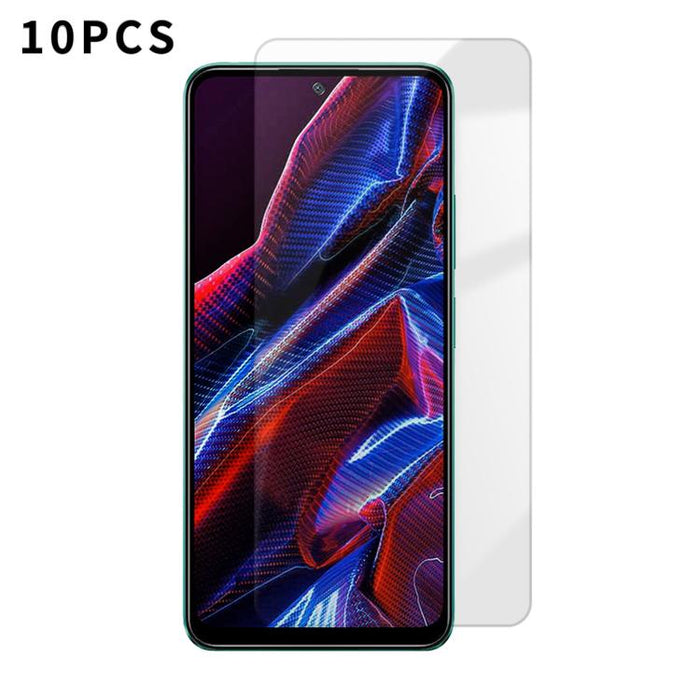 Kalebol 10 unidades de protector de pantalla de vidrio templado HD antihuellas, de aluminio de alta calidad, con protección semitransparente., For Xiaomi Poco C81 Pro 4G, For Xiaomi 17T 5G, For Xiaomi 17 Ultra, For Xiaomi 17 Pro Max, For Xiaomi 17 Pro ...