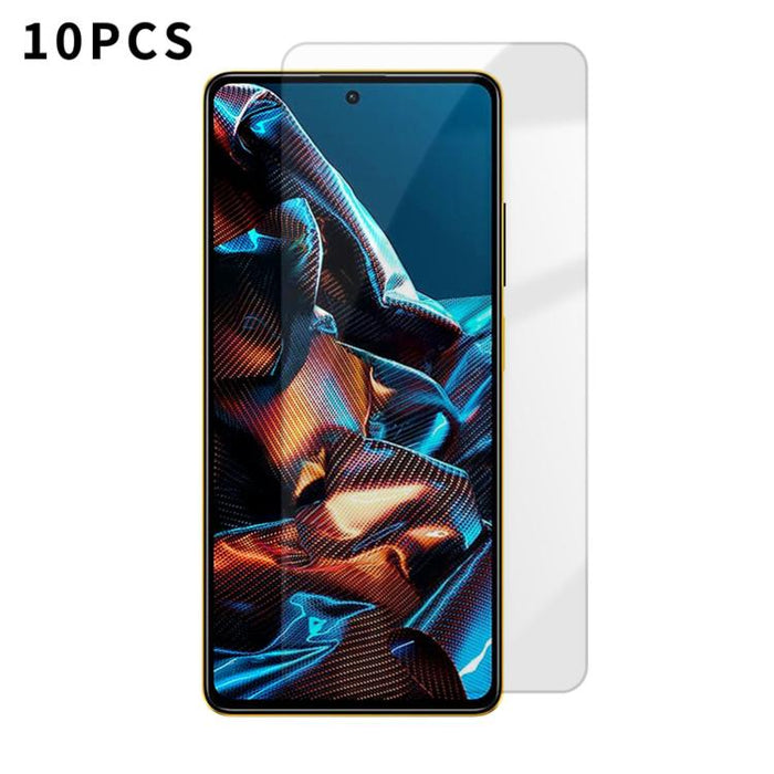 Kalebol 10 unidades de protector de pantalla de vidrio templado HD antihuellas, de aluminio de alta calidad, con protección semitransparente., For Xiaomi Poco C81 Pro 4G, For Xiaomi 17T 5G, For Xiaomi 17 Ultra, For Xiaomi 17 Pro Max, For Xiaomi 17 Pro ...