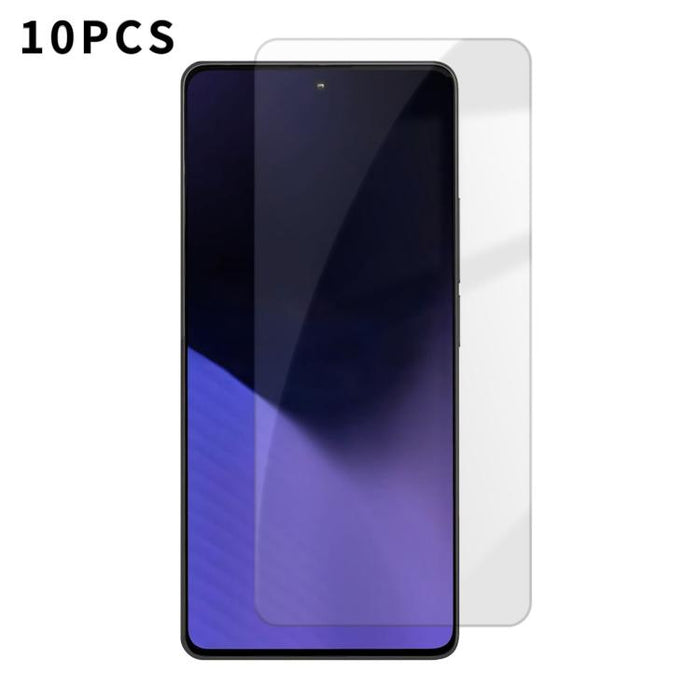 Kalebol 10 unidades de protector de pantalla de vidrio templado HD antihuellas, de aluminio de alta calidad, con protección semitransparente., For Xiaomi Poco C81 Pro 4G, For Xiaomi 17T 5G, For Xiaomi 17 Ultra, For Xiaomi 17 Pro Max, For Xiaomi 17 Pro ...