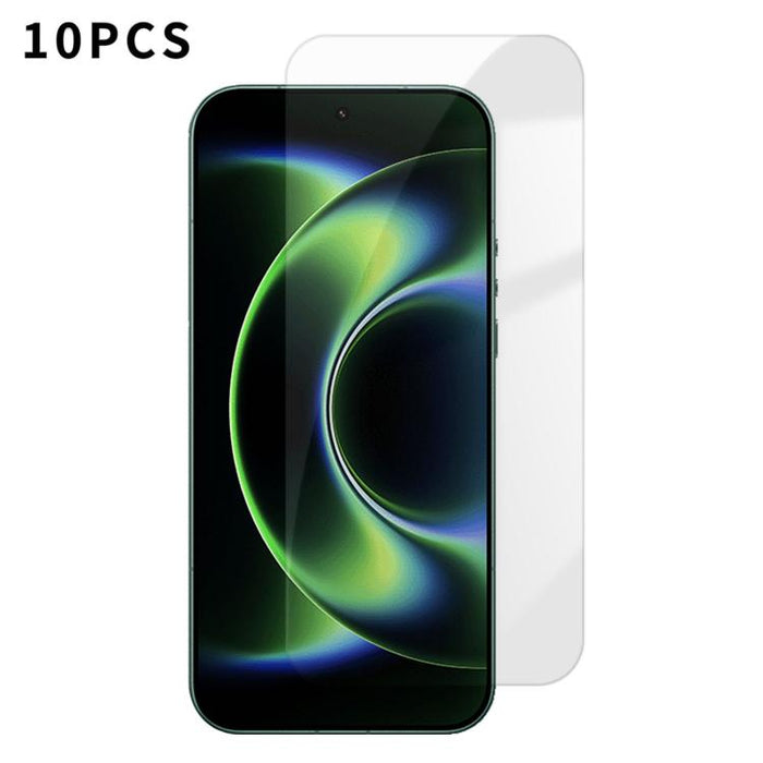 Kalebol 10 unidades de protector de pantalla de vidrio templado HD antihuellas, de aluminio de alta calidad, con protección semitransparente., For Xiaomi Poco C81 Pro 4G, For Xiaomi 17T 5G, For Xiaomi 17 Ultra, For Xiaomi 17 Pro Max, For Xiaomi 17 Pro ...
