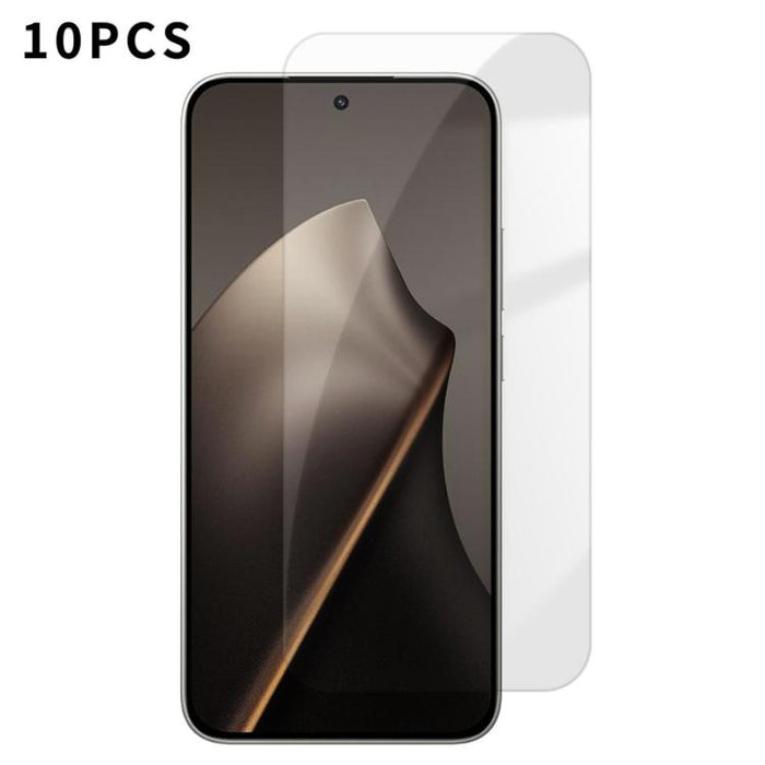 Kalebol 10 unidades de protector de pantalla de vidrio templado HD antihuellas, de aluminio de alta calidad, con protección semitransparente., For Xiaomi Poco C81 Pro 4G, For Xiaomi 17T 5G, For Xiaomi 17 Ultra, For Xiaomi 17 Pro Max, For Xiaomi 17 Pro ...
