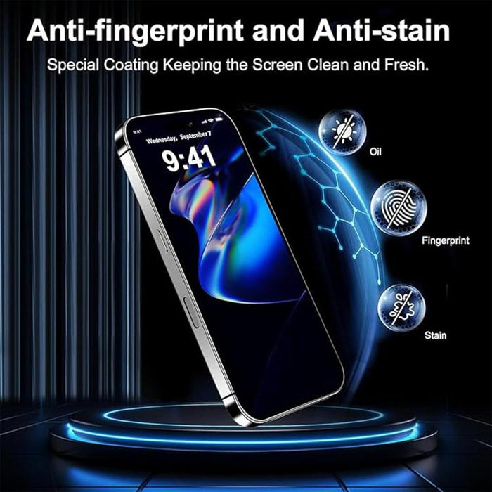 Kalebol 10 unidades de protector de pantalla de vidrio templado HD antihuellas, de aluminio de alta calidad, con protección semitransparente., For Xiaomi Poco C81 Pro 4G, For Xiaomi 17T 5G, For Xiaomi 17 Ultra, For Xiaomi 17 Pro Max, For Xiaomi 17 Pro ...