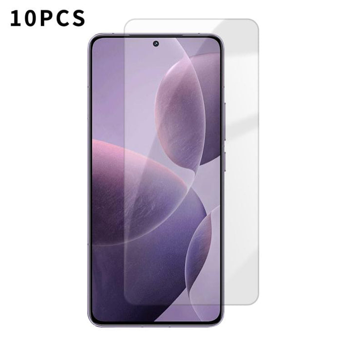 Kalebol 10 unidades de protector de pantalla de vidrio templado HD antihuellas, de aluminio de alta calidad, con protección semitransparente., For Redmi A7 Pro 171mm / Poco C85x 5G, For Redmi R70m 5G, For Redmi R70 5G                                   ...