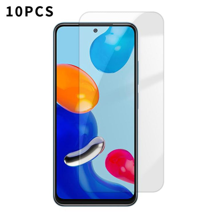 Kalebol 10 unidades de protector de pantalla de vidrio templado HD antihuellas, de aluminio de alta calidad, con protección semitransparente., For Redmi A7 Pro 171mm / Poco C85x 5G, For Redmi R70m 5G, For Redmi R70 5G                                   ...