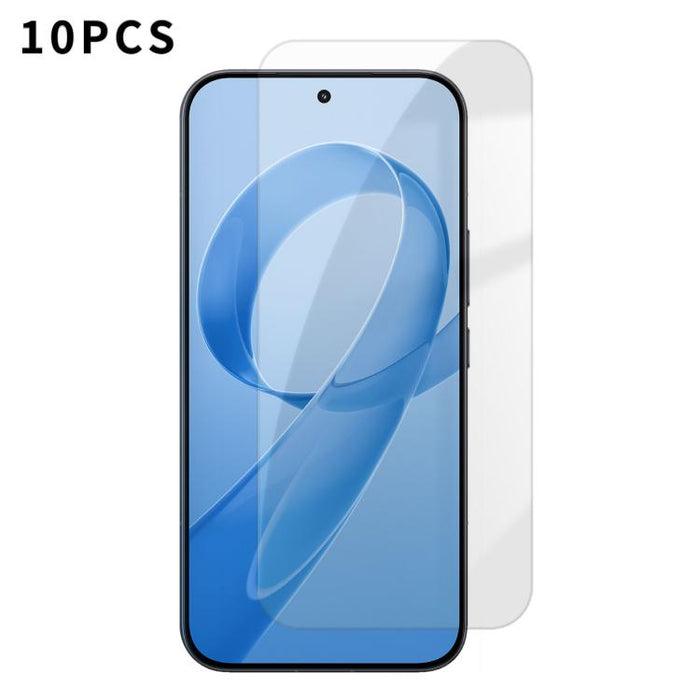 Kalebol 10 unidades de protector de pantalla de vidrio templado HD antihuellas, de aluminio de alta calidad, con protección semitransparente., For Redmi A7 Pro 171mm / Poco C85x 5G, For Redmi R70m 5G, For Redmi R70 5G                                   ...