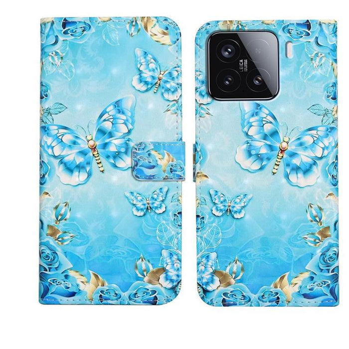 Funda de teléfono de cuero con dibujo 3D en relieve al óleo, For Redmi K90 Pro Max/Poco F8 Ultra, For Redmi K90/Poco F8 Pro, For Redmi 15C 5G/4G EU 173mm/Poco C85 5G, For Redmi 15 5G / 4G EU 171mm, For Redmi 15C 5G/4G Global 171mm/Poco C85 4G          ...