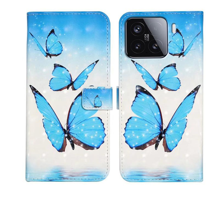 Funda de teléfono de cuero con dibujo 3D en relieve al óleo, For Redmi K90 Pro Max/Poco F8 Ultra, For Redmi K90/Poco F8 Pro, For Redmi 15C 5G/4G EU 173mm/Poco C85 5G, For Redmi 15 5G / 4G EU 171mm, For Redmi 15C 5G/4G Global 171mm/Poco C85 4G          ...