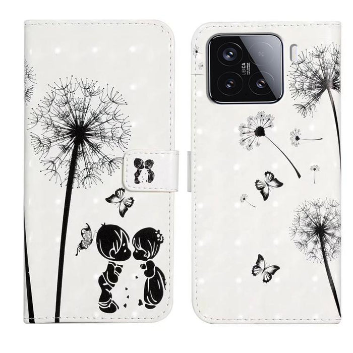 Funda de teléfono de cuero con dibujo 3D en relieve al óleo, For Redmi K90 Pro Max/Poco F8 Ultra, For Redmi K90/Poco F8 Pro, For Redmi 15C 5G/4G EU 173mm/Poco C85 5G, For Redmi 15 5G / 4G EU 171mm, For Redmi 15C 5G/4G Global 171mm/Poco C85 4G          ...