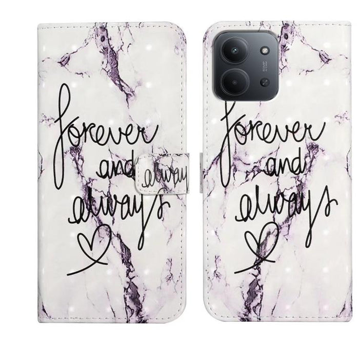 Funda de teléfono de cuero con dibujo 3D en relieve al óleo, For Redmi K90 Pro Max/Poco F8 Ultra, For Redmi K90/Poco F8 Pro, For Redmi 15C 5G/4G EU 173mm/Poco C85 5G, For Redmi 15 5G / 4G EU 171mm, For Redmi 15C 5G/4G Global 171mm/Poco C85 4G          ...
