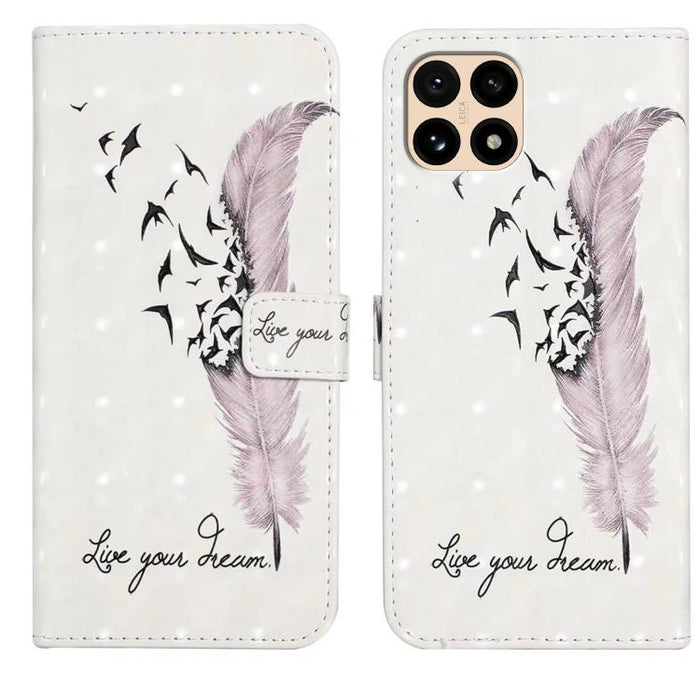Funda de teléfono de cuero con dibujo 3D en relieve al óleo, For Redmi K90 Pro Max/Poco F8 Ultra, For Redmi K90/Poco F8 Pro, For Redmi 15C 5G/4G EU 173mm/Poco C85 5G, For Redmi 15 5G / 4G EU 171mm, For Redmi 15C 5G/4G Global 171mm/Poco C85 4G          ...