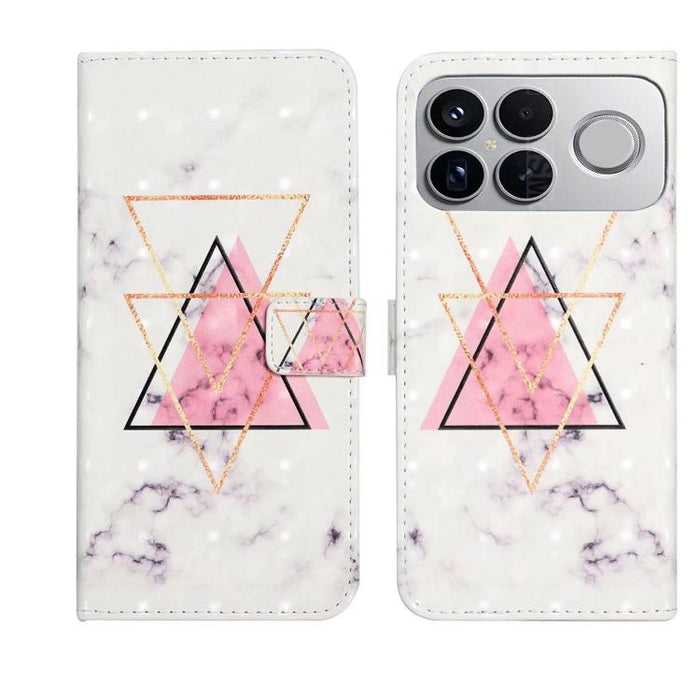 Funda de teléfono de cuero con dibujo 3D en relieve al óleo, For Redmi K90 Pro Max/Poco F8 Ultra, For Redmi K90/Poco F8 Pro, For Redmi 15C 5G/4G EU 173mm/Poco C85 5G, For Redmi 15 5G / 4G EU 171mm, For Redmi 15C 5G/4G Global 171mm/Poco C85 4G          ...