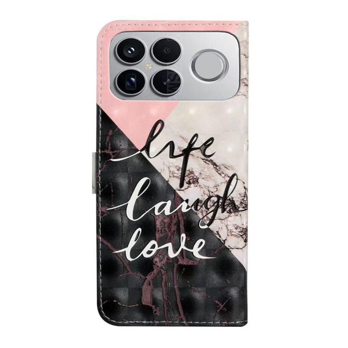 Funda de teléfono de cuero con dibujo 3D en relieve al óleo, For Redmi K90 Pro Max/Poco F8 Ultra, For Redmi K90/Poco F8 Pro, For Redmi 15C 5G/4G EU 173mm/Poco C85 5G, For Redmi 15 5G / 4G EU 171mm, For Redmi 15C 5G/4G Global 171mm/Poco C85 4G          ...