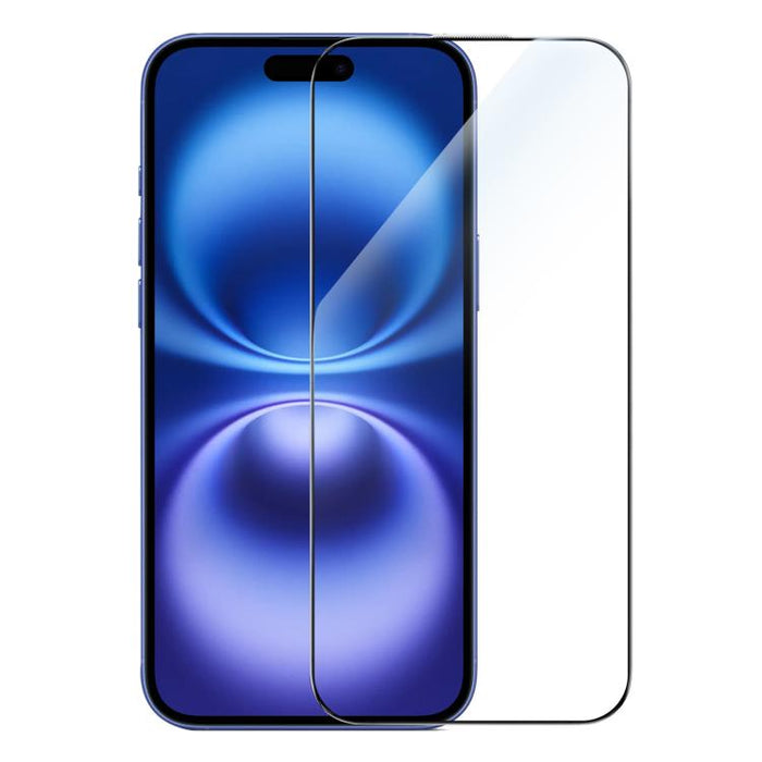 JOYROOM Knight Series 2.5D Full Screen HD Hard Anti-Scratch Tempered Glass Film, For iPhone 17 Pro Max, For iPhone 17 Pro, For iPhone 17, For iPhone Air, For iPhone 16 Pro Max, For iPhone 16 Pro, For iPhone 16 Plus, For iPhone 16