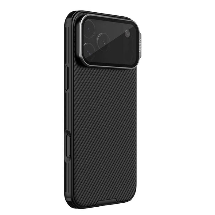 NILLKIN Black Mirror Prop CD Texture Transparent Mirror Cover Phone Case, For iPhone 17 Pro Max, For iPhone 17 Pro