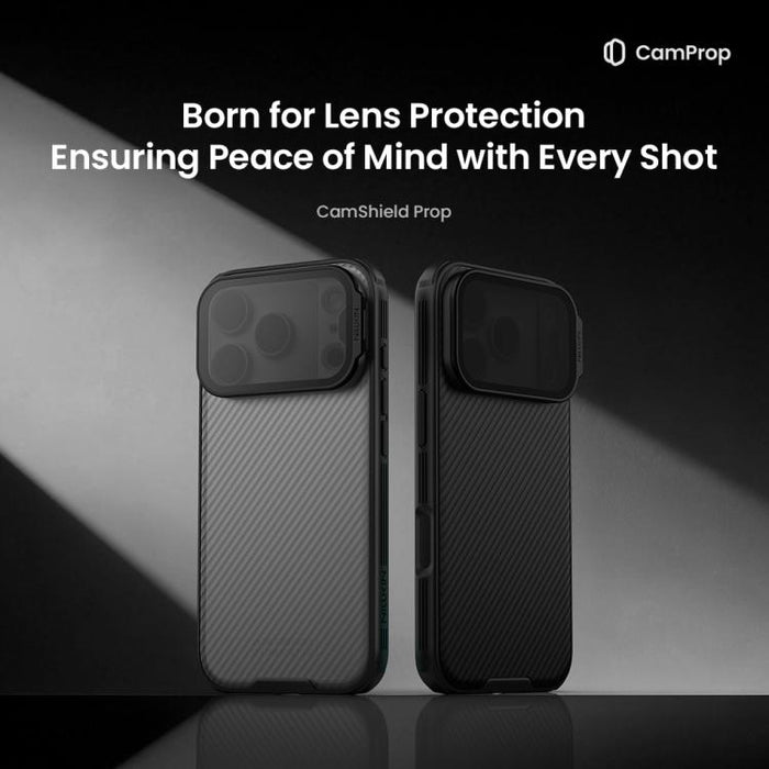 NILLKIN Black Mirror Prop CD Texture Transparent Mirror Cover Phone Case, For iPhone 17 Pro Max, For iPhone 17 Pro