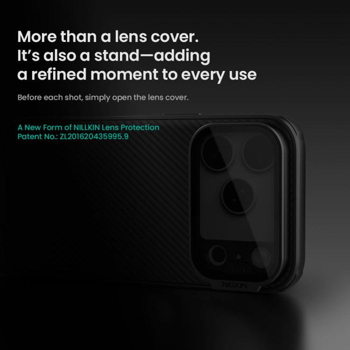 NILLKIN Black Mirror Prop CD Texture Transparent Mirror Cover Phone Case, For iPhone 17 Pro Max, For iPhone 17 Pro