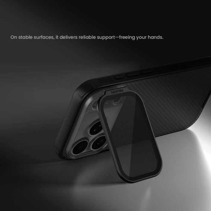 NILLKIN Black Mirror Prop CD Texture Transparent Mirror Cover Phone Case, For iPhone 17 Pro Max, For iPhone 17 Pro