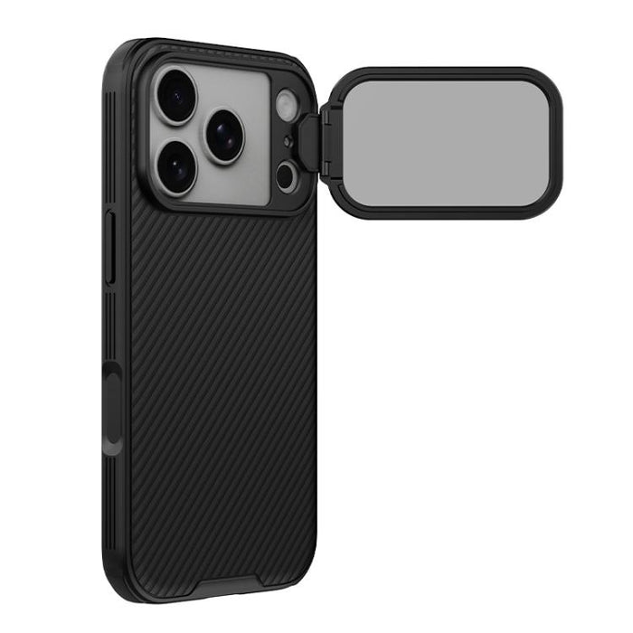 NILLKIN CamShield Prop Texture Transparent Mirror Cover MagSafe Magnetic PC Phone Case, For iPhone 17 Pro Max, For iPhone 17 Pro