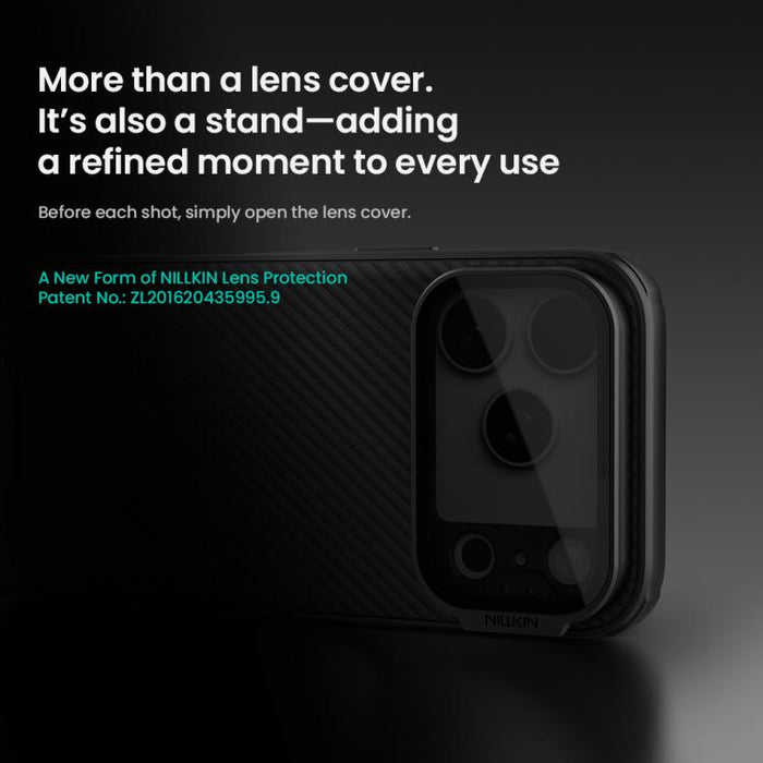 NILLKIN CamShield Prop Texture Transparent Mirror Cover MagSafe Magnetic PC Phone Case, For iPhone 17 Pro Max, For iPhone 17 Pro