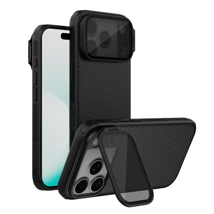NILLKIN CamShield Prop Texture Transparent Mirror Cover MagSafe Magnetic PC Phone Case, For iPhone 17 Pro Max, For iPhone 17 Pro