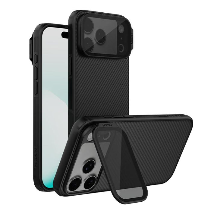 NILLKIN CamShield Prop Texture Transparent Mirror Cover MagSafe Magnetic PC Phone Case, For iPhone 17 Pro Max, For iPhone 17 Pro