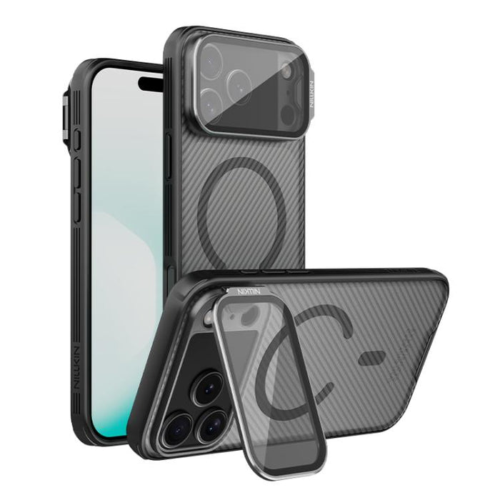 NILLKIN CamShield Prop Transparent Mirror Cover MagSafe Magnetic Translucent PC Phone Case, For iPhone 17 Pro Max, For iPhone 17 Pro