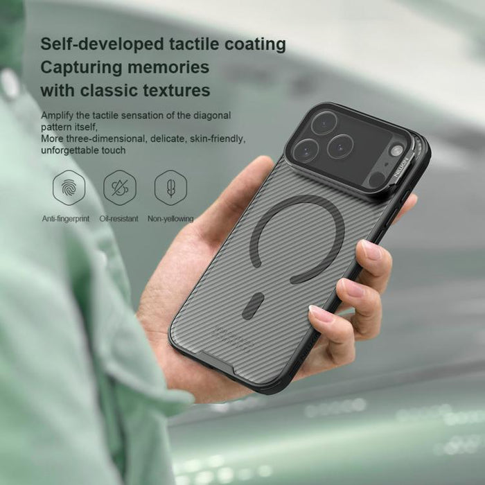 NILLKIN CamShield Prop Transparent Mirror Cover MagSafe Magnetic Translucent PC Phone Case, For iPhone 17 Pro Max, For iPhone 17 Pro