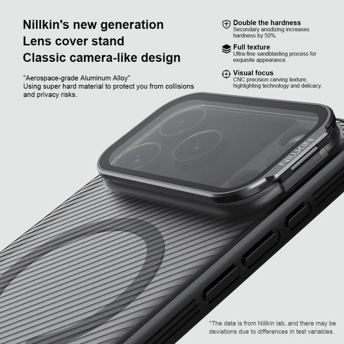 NILLKIN CamShield Prop Transparent Mirror Cover MagSafe Magnetic Translucent PC Phone Case, For iPhone 17 Pro Max, For iPhone 17 Pro