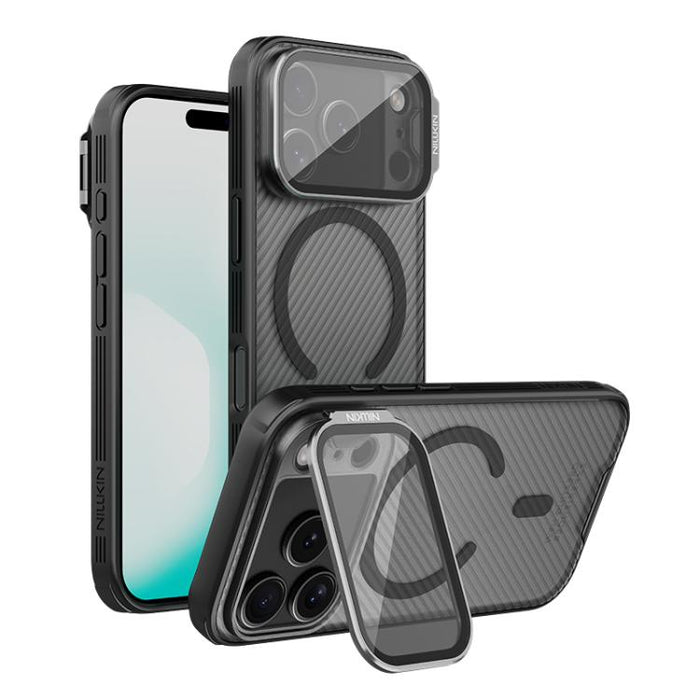 NILLKIN CamShield Prop Transparent Mirror Cover MagSafe Magnetic Translucent PC Phone Case, For iPhone 17 Pro Max, For iPhone 17 Pro