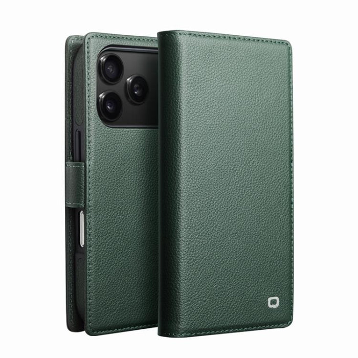 QIALINO Classics 3rd Genuine Leather Phone Case, For iPhone 17 Pro Max, For iPhone 17 Pro, For iPhone 17, For iPhone Air