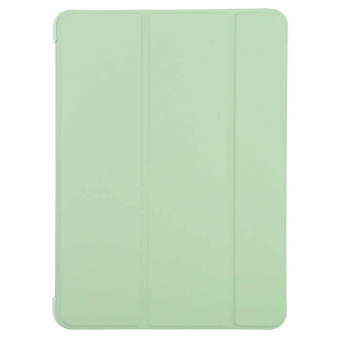 Estuche de cuero de cobertura total de 3 pliegues de silicona