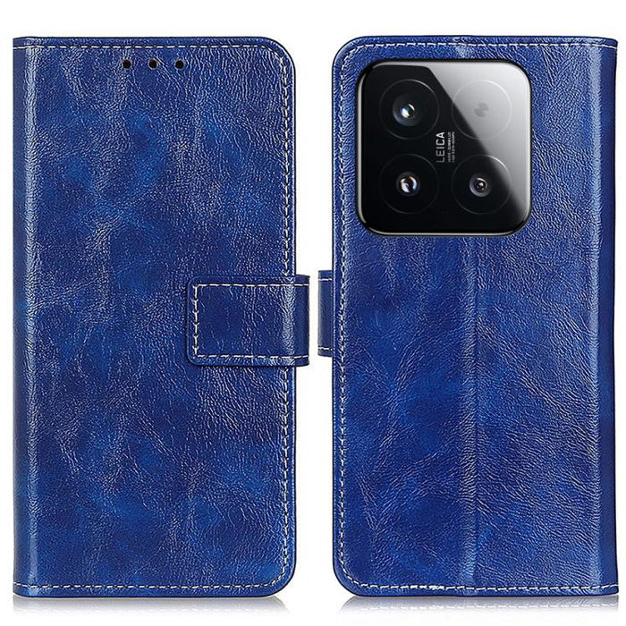 Funda para teléfono de cuero con textura retro Crazy Horse, For Xiaomi 17T Pro 5G, For Xiaomi 17T 5G, For Xiaomi 17 Pro Max, For Xiaomi 17 Pro, For Xiaomi 17, For Xiaomi 15T Pro 5G, For Xiaomi 15T 5G