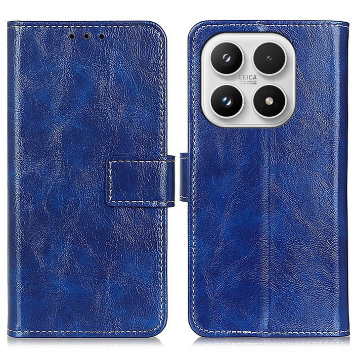 Funda para teléfono de cuero con textura retro Crazy Horse, For Xiaomi 17T Pro 5G, For Xiaomi 17T 5G, For Xiaomi 17 Pro Max, For Xiaomi 17 Pro, For Xiaomi 17, For Xiaomi 15T Pro 5G, For Xiaomi 15T 5G