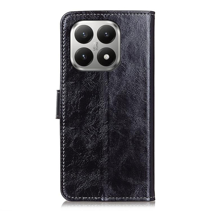Funda para teléfono de cuero con textura retro Crazy Horse, For Xiaomi 17T Pro 5G, For Xiaomi 17T 5G, For Xiaomi 17 Pro Max, For Xiaomi 17 Pro, For Xiaomi 17, For Xiaomi 15T Pro 5G, For Xiaomi 15T 5G