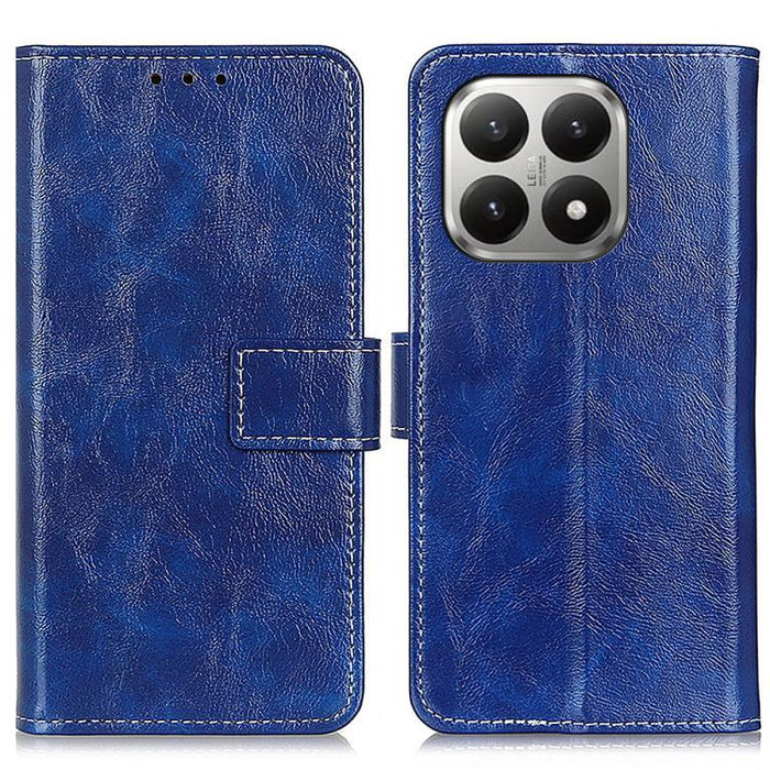 Funda para teléfono de cuero con textura retro Crazy Horse, For Xiaomi 17T Pro 5G, For Xiaomi 17T 5G, For Xiaomi 17 Pro Max, For Xiaomi 17 Pro, For Xiaomi 17, For Xiaomi 15T Pro 5G, For Xiaomi 15T 5G