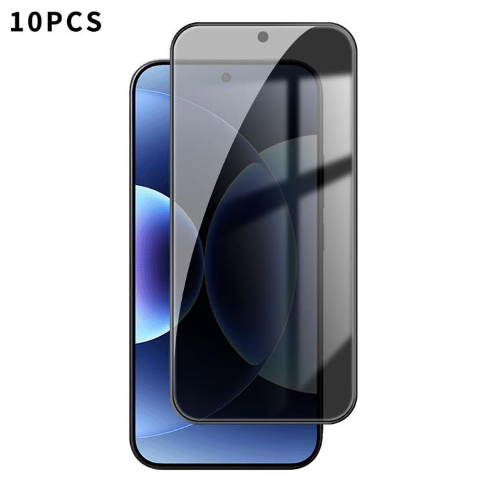 10 láminas de vidrio templado Kalebol de alta calidad, impresas en aluminio, con borde negro y cobertura total para privacidad., For Xiaomi Poco C81 Pro 4G, For Xiaomi 17T 5G, For Xiaomi 17 Ultra, For Xiaomi 17 Pro Max, For Xiaomi 17 Pro, For Xiaomi 17...