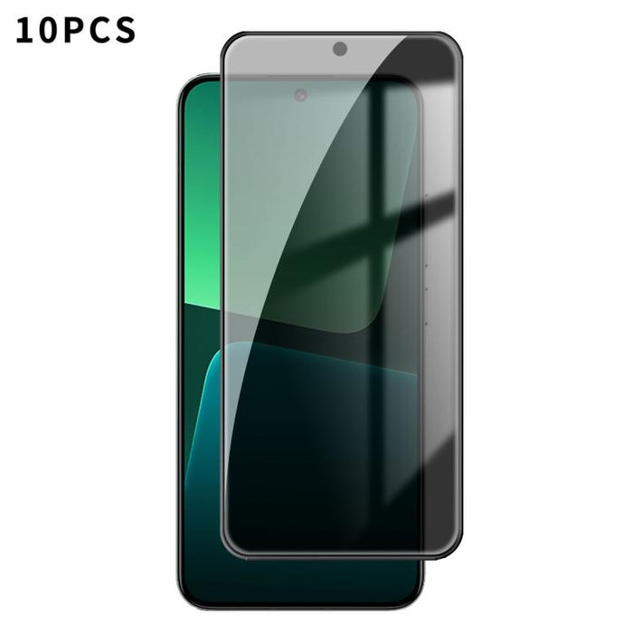 10 láminas de vidrio templado Kalebol de alta calidad, impresas en aluminio, con borde negro y cobertura total para privacidad., For Xiaomi Poco C81 Pro 4G, For Xiaomi 17T 5G, For Xiaomi 17 Ultra, For Xiaomi 17 Pro Max, For Xiaomi 17 Pro, For Xiaomi 17...