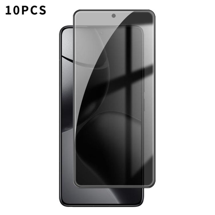 10 láminas de vidrio templado Kalebol de alta calidad, impresas en aluminio, con borde negro y cobertura total para privacidad., For Xiaomi Poco C81 Pro 4G, For Xiaomi 17T 5G, For Xiaomi 17 Ultra, For Xiaomi 17 Pro Max, For Xiaomi 17 Pro, For Xiaomi 17...
