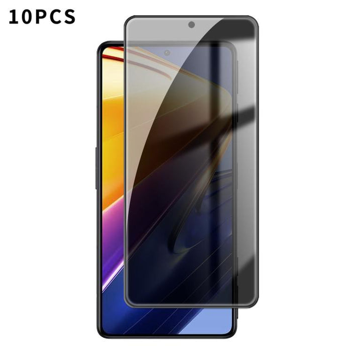 10 láminas de vidrio templado Kalebol de alta calidad, impresas en aluminio, con borde negro y cobertura total para privacidad., For Xiaomi Poco C81 Pro 4G, For Xiaomi 17T 5G, For Xiaomi 17 Ultra, For Xiaomi 17 Pro Max, For Xiaomi 17 Pro, For Xiaomi 17...
