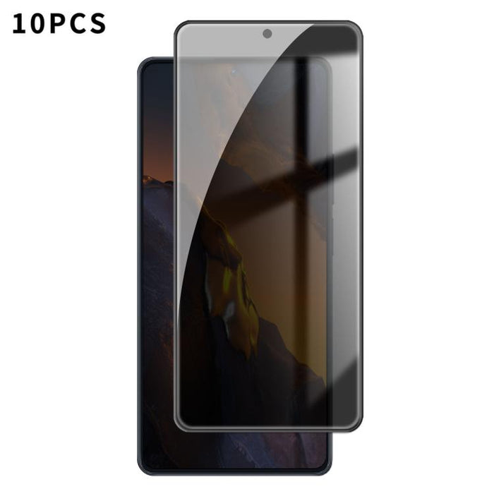 10 láminas de vidrio templado Kalebol de alta calidad, impresas en aluminio, con borde negro y cobertura total para privacidad., For Xiaomi Poco C81 Pro 4G, For Xiaomi 17T 5G, For Xiaomi 17 Ultra, For Xiaomi 17 Pro Max, For Xiaomi 17 Pro, For Xiaomi 17...